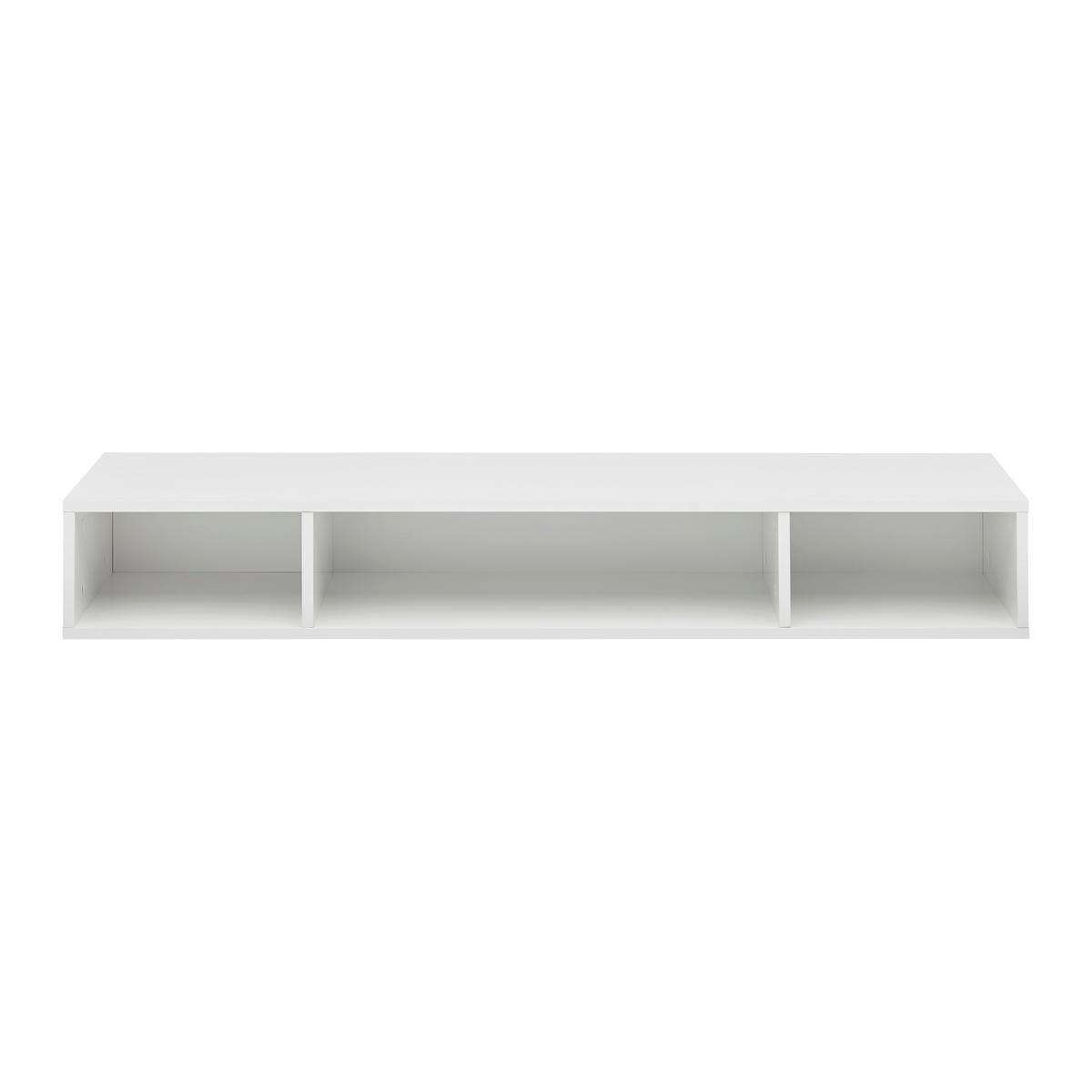 Regal Lugo Weiß - Weiß, MODERN, Holzwerkstoff (135/19,2/34,4cm) - Mömax