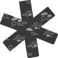 Edényvédő Freddy - fekete/piros, textil (38cm) - MÖMAX modern living