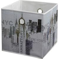 Zložljiva Škatla Nyc - večbarvno, Moderno, tekstil (32/32/32cm) - Mömax