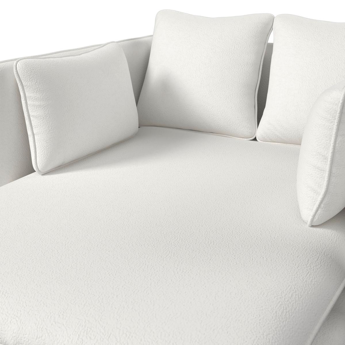 Relax Ágy Sandy - fehér, Modern, textil/fa (120/74/160cm) - Bessagi Home