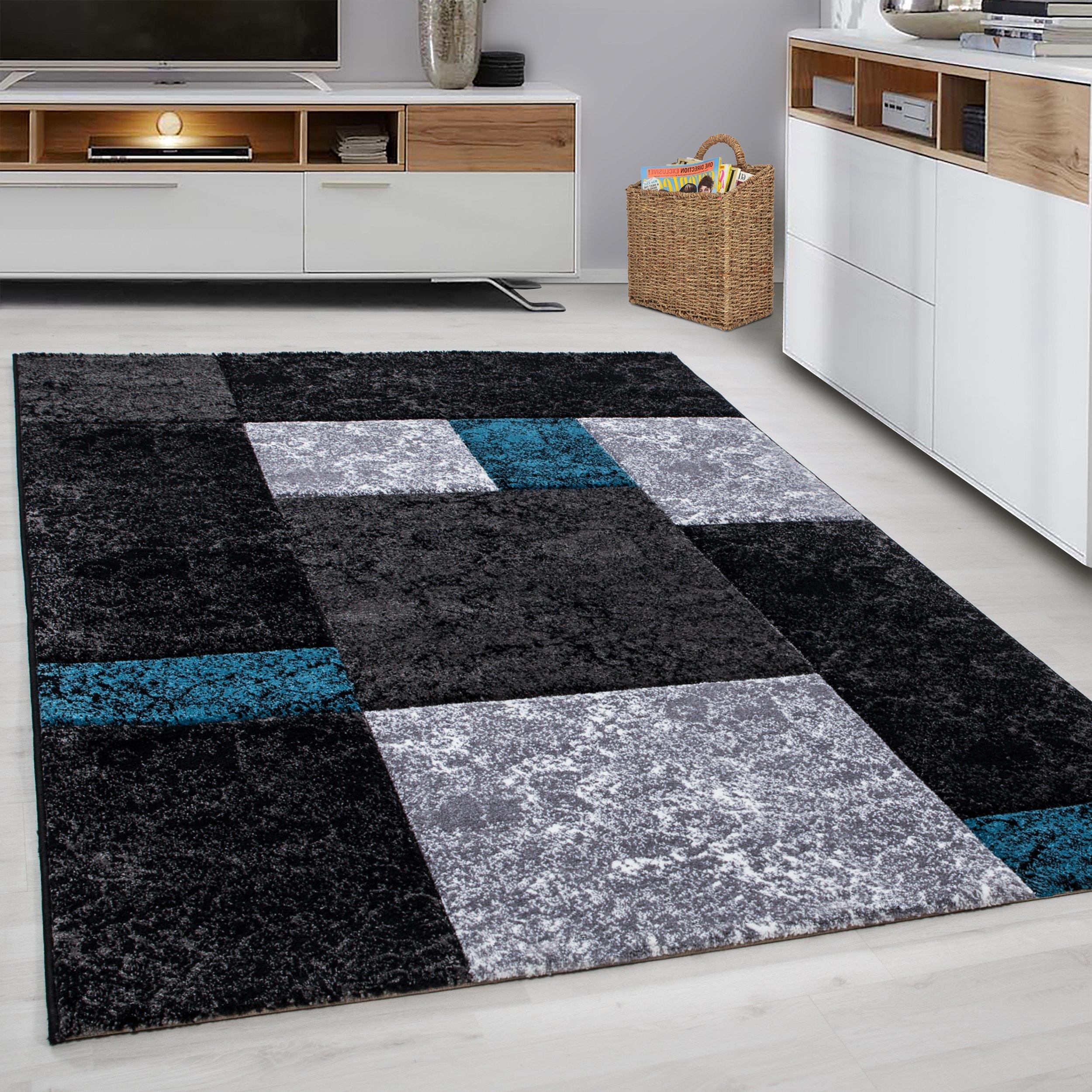 Webteppich Hawaii Türkis ca. 200x290cm - Türkis, KONVENTIONELL, Textil (200/290cm) - Novel
