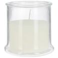 Kerze im Glas Jana in verschiedenen Farben - Klar/Creme, Glas (12/12,5cm) - MÖMAX modern living