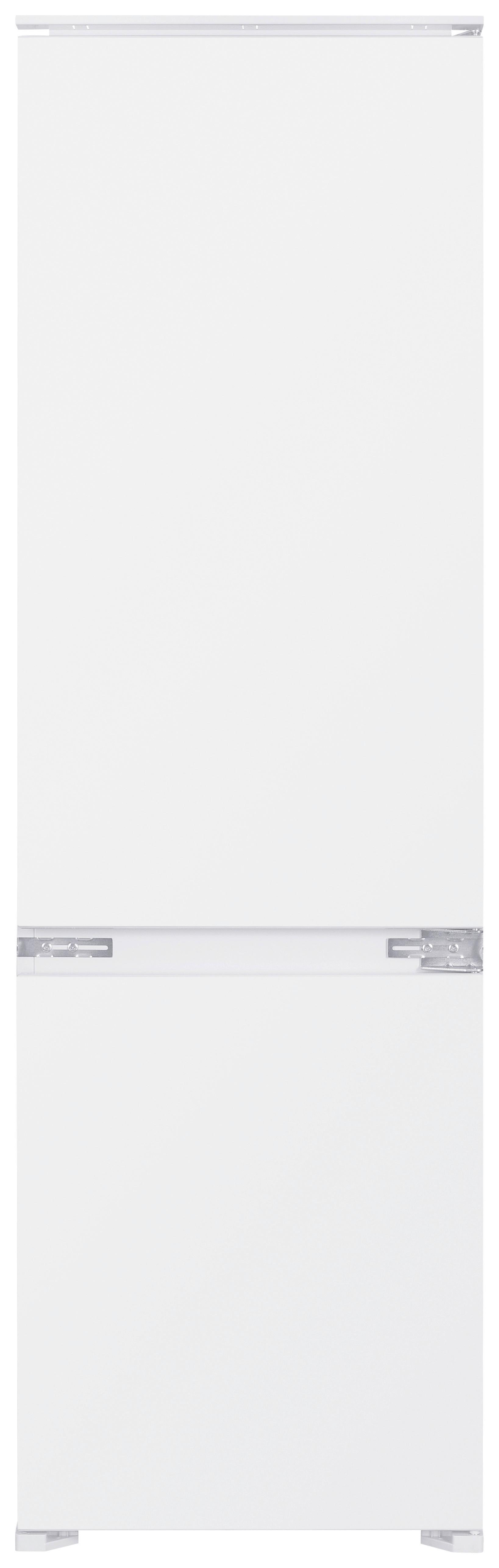 Kühl-Gefrier-Kombination GKE178-16 Weiß - Weiß, Trend, Glas/Kunststoff (54/178/54cm) - Respekta