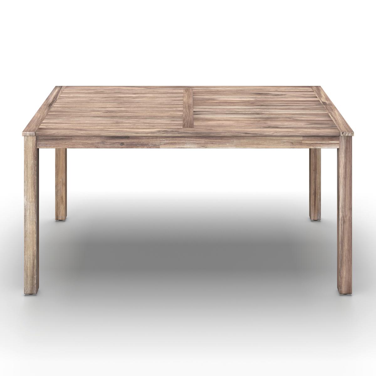 Kerti Bútorszett Aldina - akáciaszínű/szürke, Modern, műanyag/textil - Bessagi Garden