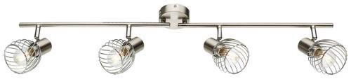 Strahler Sina max. 40 Watt - Chromfarben, Trend, Metall (80/14,5cm) - Globo