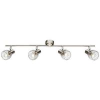 Strahler Sina max. 40 Watt - Chromfarben, Trend, Metall (80/14,5cm) - Globo
