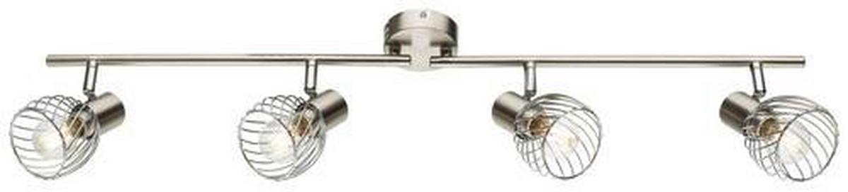 Strahler Sina max. 40 Watt - Chromfarben, Trend, Metall (80/14,5cm) - Globo