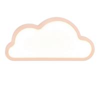 Dječja Stolna Svjetiljka Cloud - pink, Basics, drvni materijal/plastika (31/3.5/15cm)