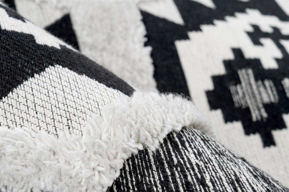 FLACHWEBETEPPICH ETHNIE 300 GRAU 160CM X 230CM - Grau, Design, Textil (160/230cm) - Kayoom