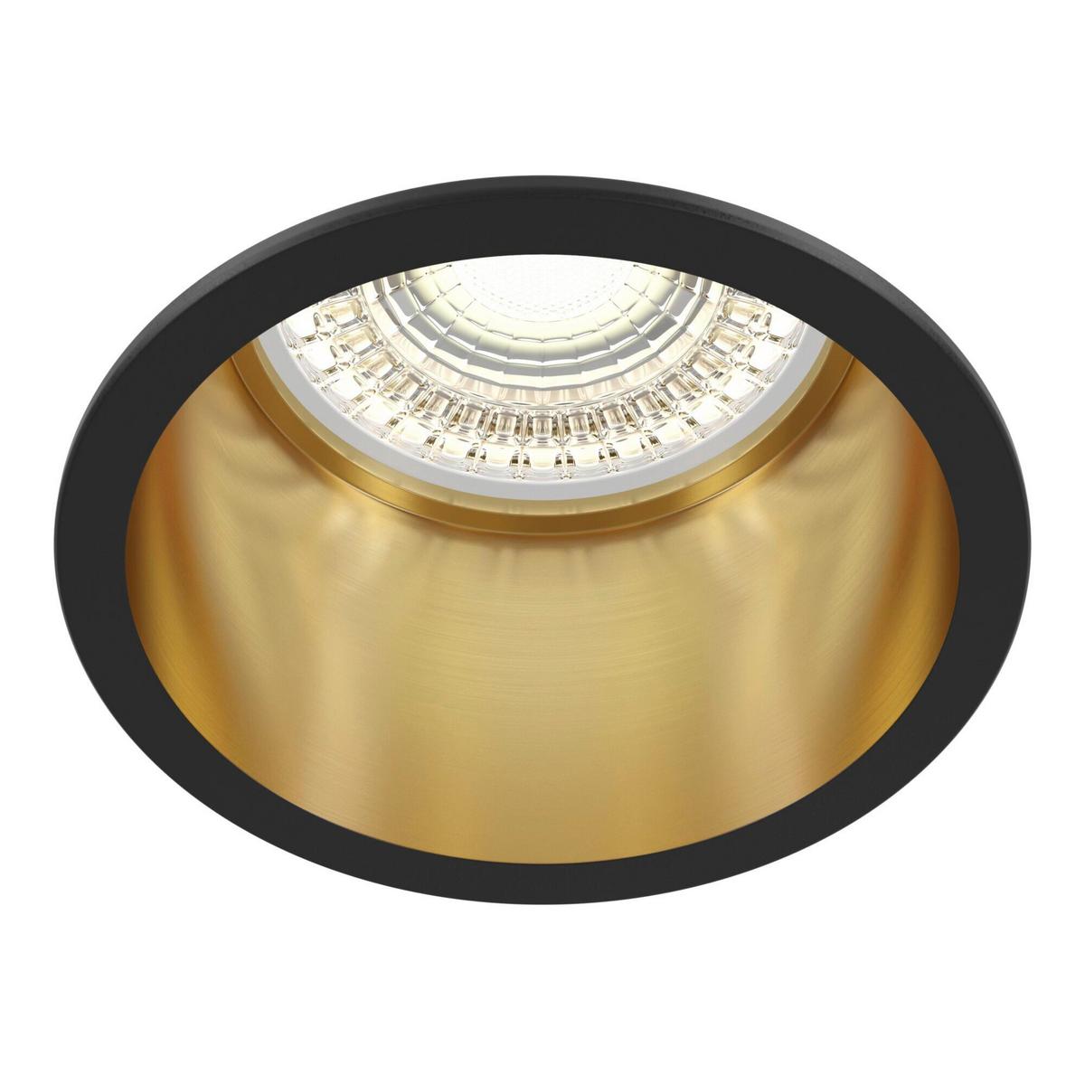 AUFBAULEUCHTE REIF - Goldfarben/Schwarz, Trend, Metall (6,8/5,4cm) - MAYTONI