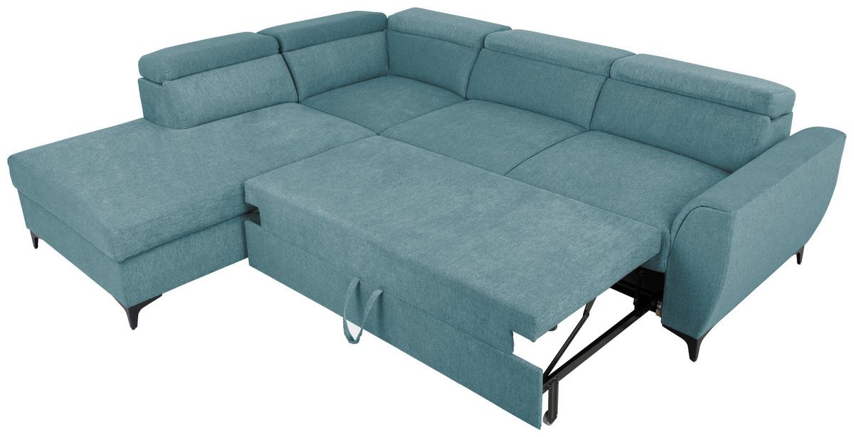 COLțAR LAPIS - petrol, Konventionell, textil (217/255cm) - Modern Living