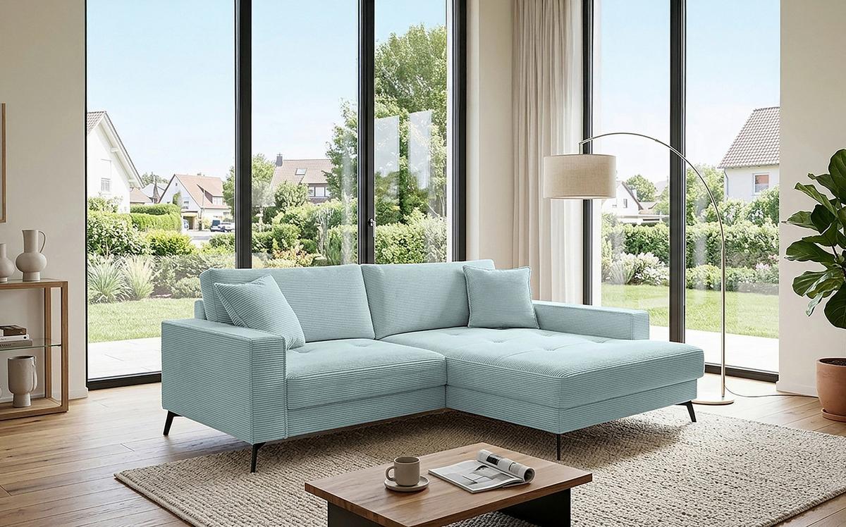 Coltar TED - verde salvie, Trend, textil (228/174cm) - Modern Living