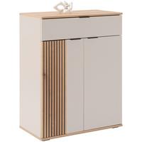 Komoda Clever - kašmir/boje hrasta, Moderno, drvni materijal/plastika (70/92/38cm) - Modern Living