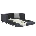 Schlafsofa in Anthrazit mit Bettfunktion - Anthrazit/Hellgrau, Kunststoff/Textil (146/71/81cm) - Mömax modern living Schlafsofa in Anthrazit mit Bettfunktion - Anthrazit/Hellgrau, Kunststoff/Textil (146/71/81cm) - Mömax modern living