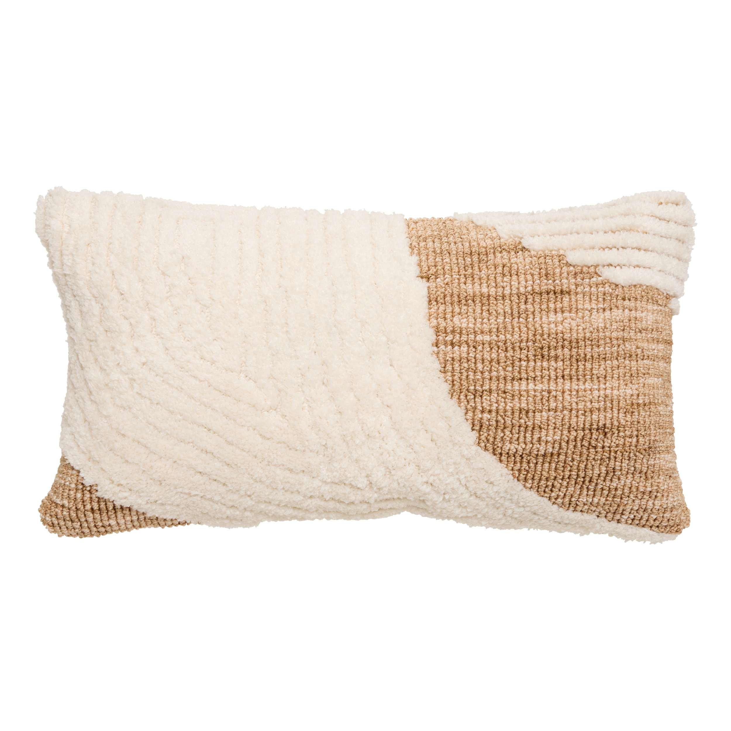 Ukrasni Jastuk Lomia 50x30cm - bež, Osnovno, tekstil (50/30cm)