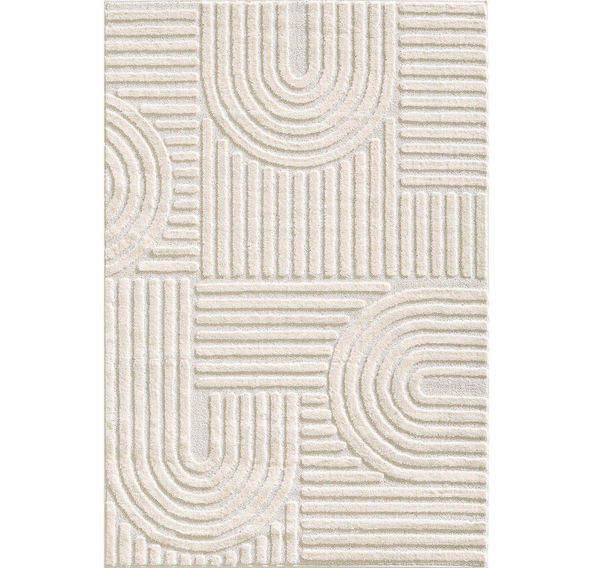 Tekač Art, Krem, 80x250cm - krem barve, Basics, tekstil (80/250cm) - Novel