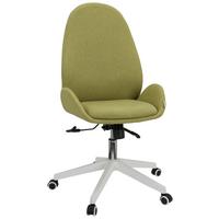 Vrtljivi Stol Avea I, Zelena - zelena/bela, Basics, umetna masa/tekstil (56/104/58cm) - MID.YOU