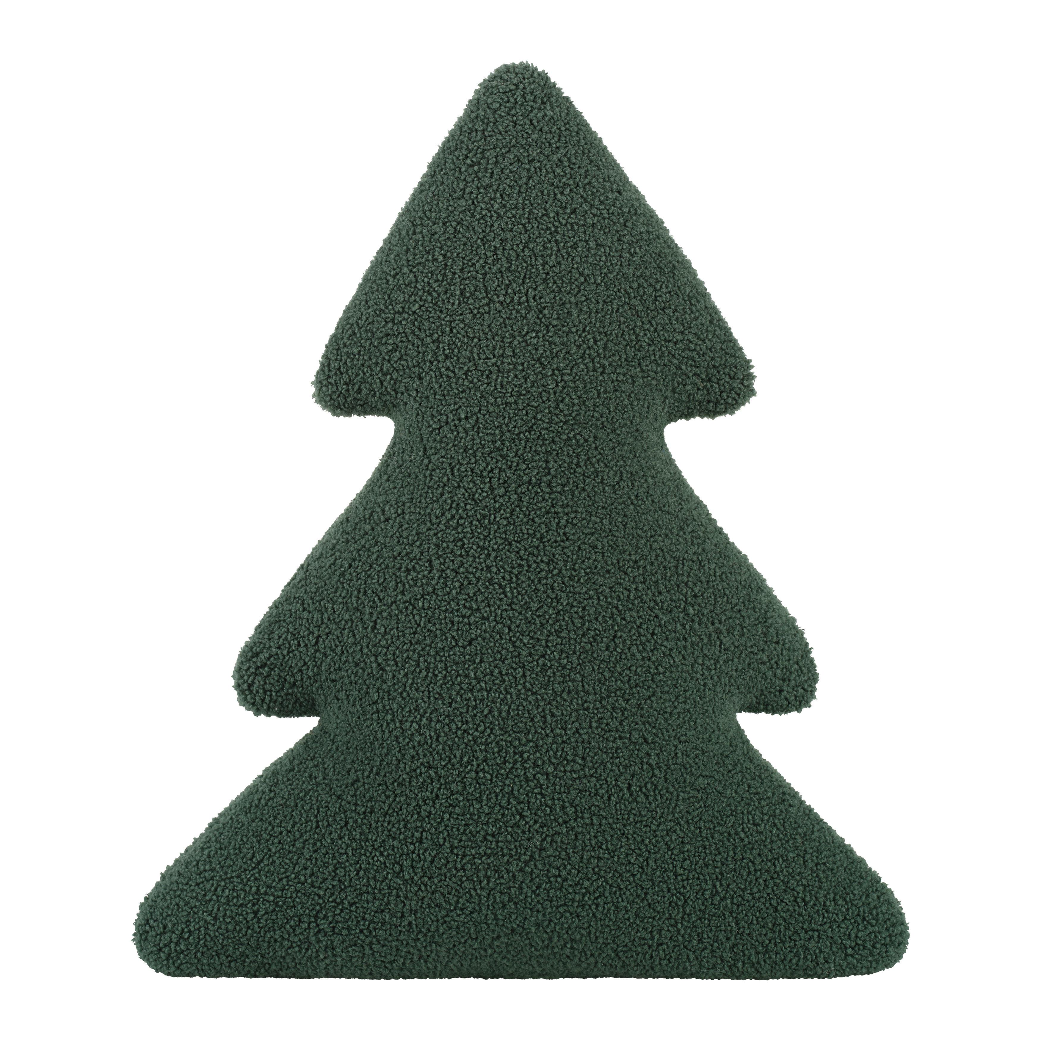 Zierkissen Holly Grün ca. 41x36cm - Grün, Textil (41/36cm) - Mömax