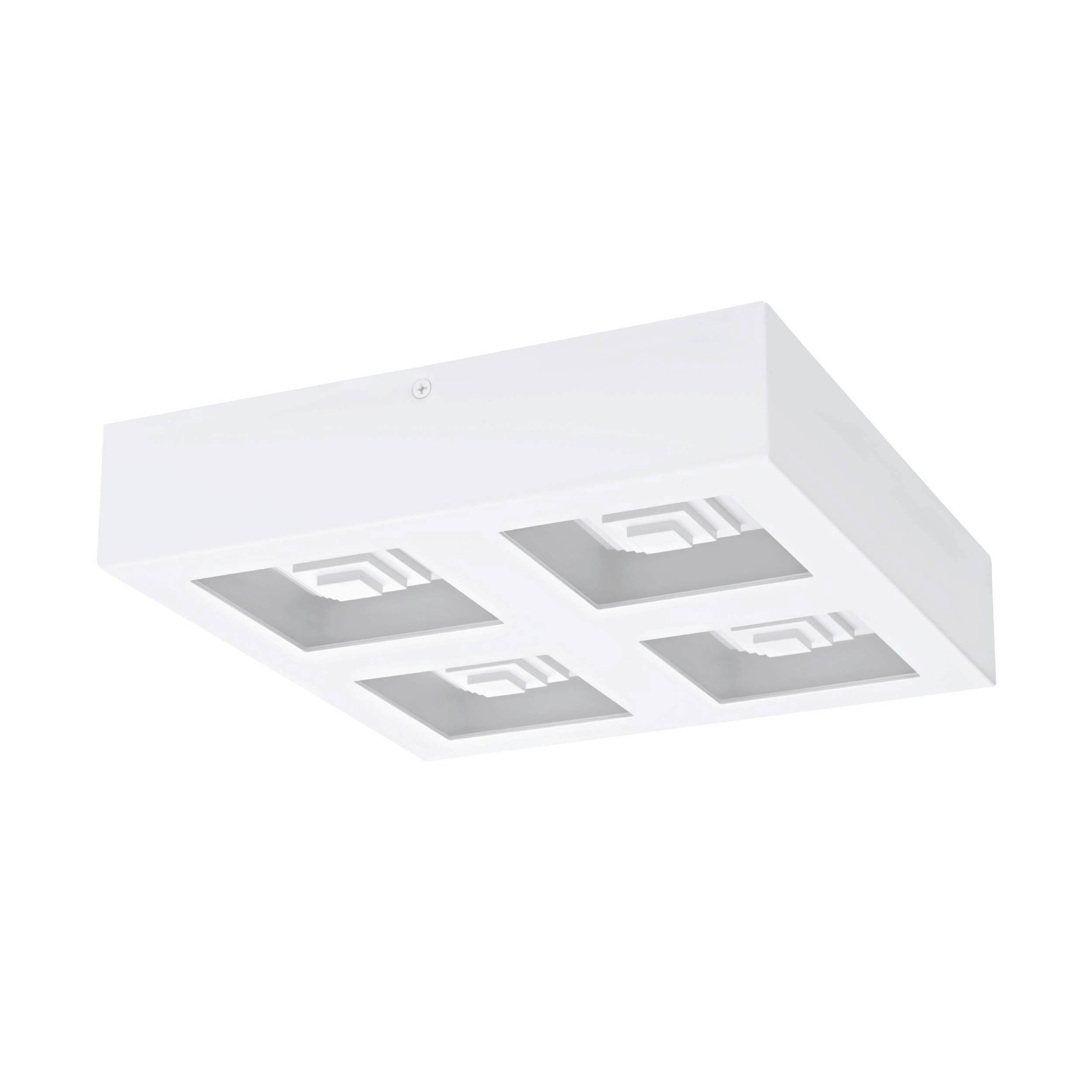 Deckenleuchte 96794* Ferreros - Weiss, Konventionell, Kunststoff/Metall (27/27/6cm) - Eglo