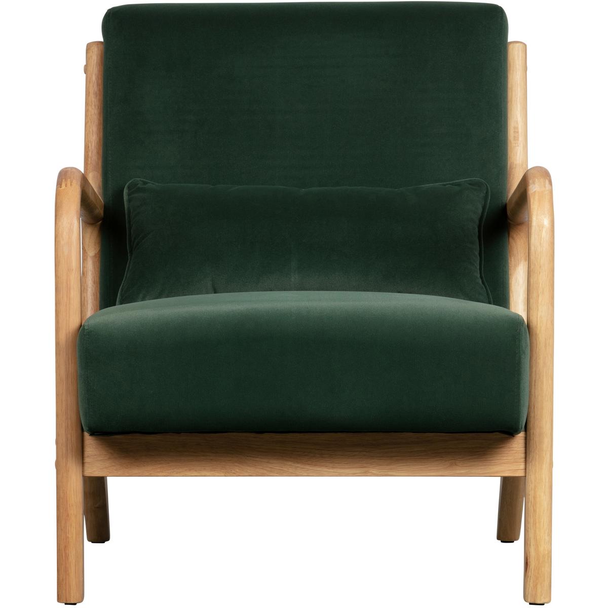 SESSEL Mark Grün B: 67cm - Grün, Design, Holz/Textil (67/75/82cm) - Livetastic