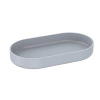 Polička Za Kopalno Kad Naime - siva, Moderno, umetna masa (17,7/2,3/9,6cm) - Premium Living