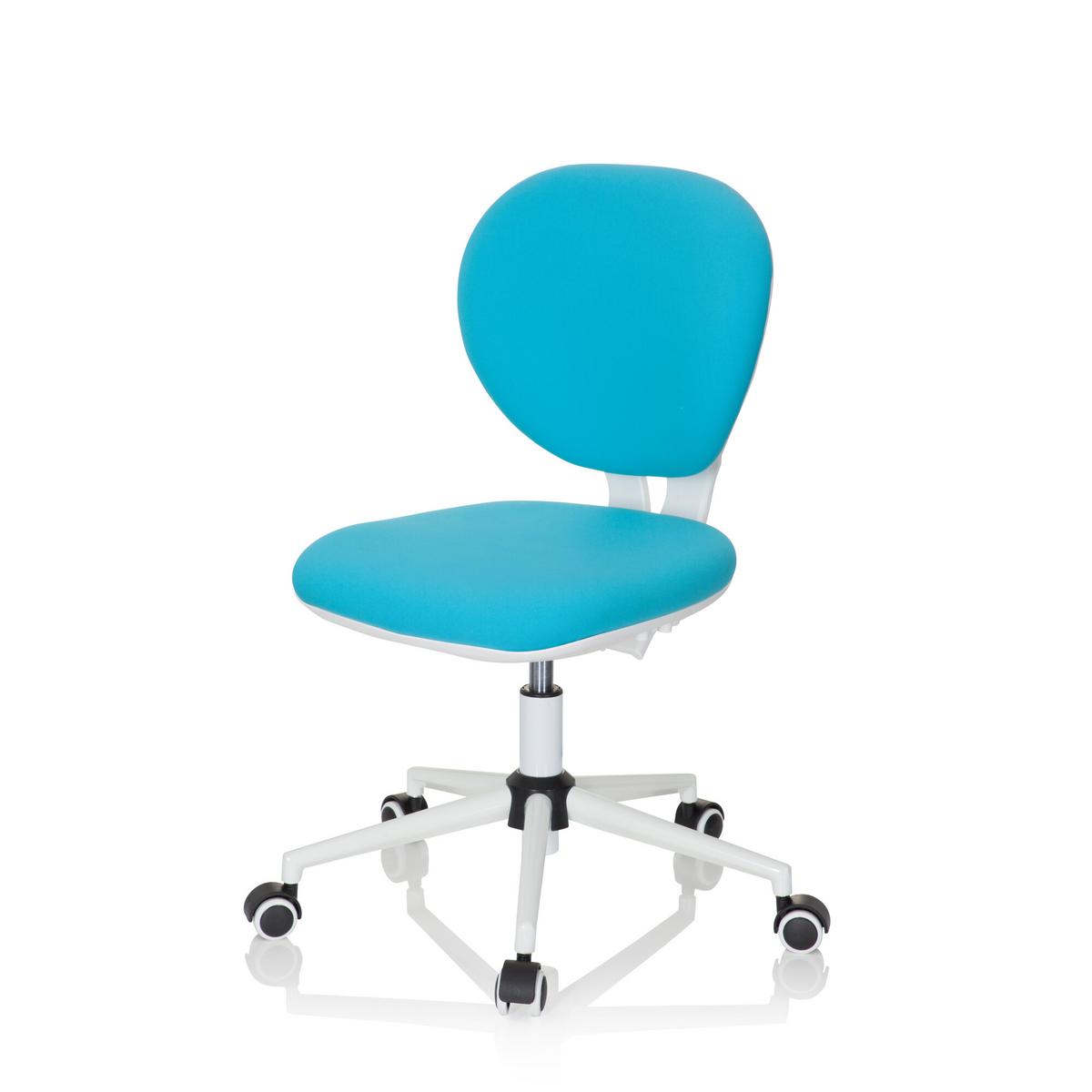 Jugenddrehtstuhl Kid Vivo ca. 43x82-95x56cm Türkis - Türkis, Basics, Kunststoff (43/82-95/56cm) - MID.YOU