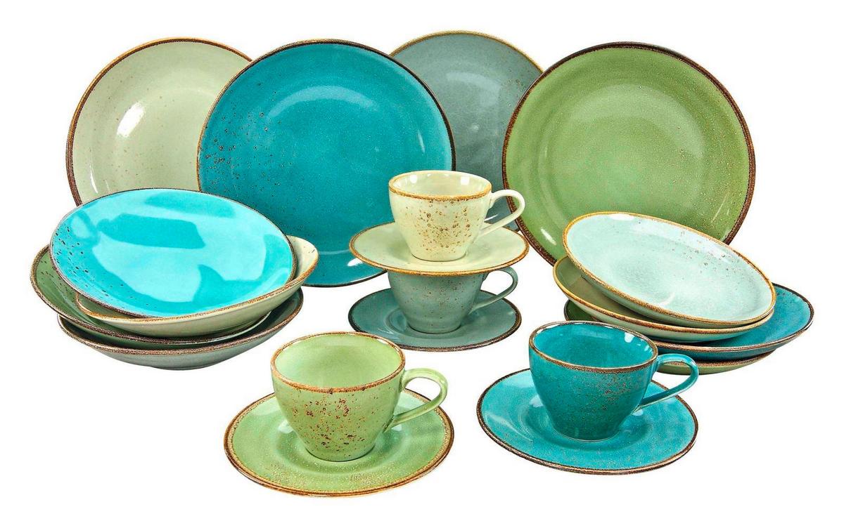 Kombiservice 19924, 20-teilig - Multicolor, Basics, Keramik (34/31,5/33cm) - Creatable