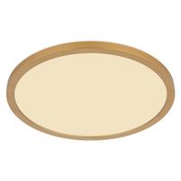 LED-Deckenleuchte Sapana Opal/Weiß max. 24 Watt - Messingfarben/Opal, KONVENTIONELL, Kunststoff (42/2,5cm) - Globo