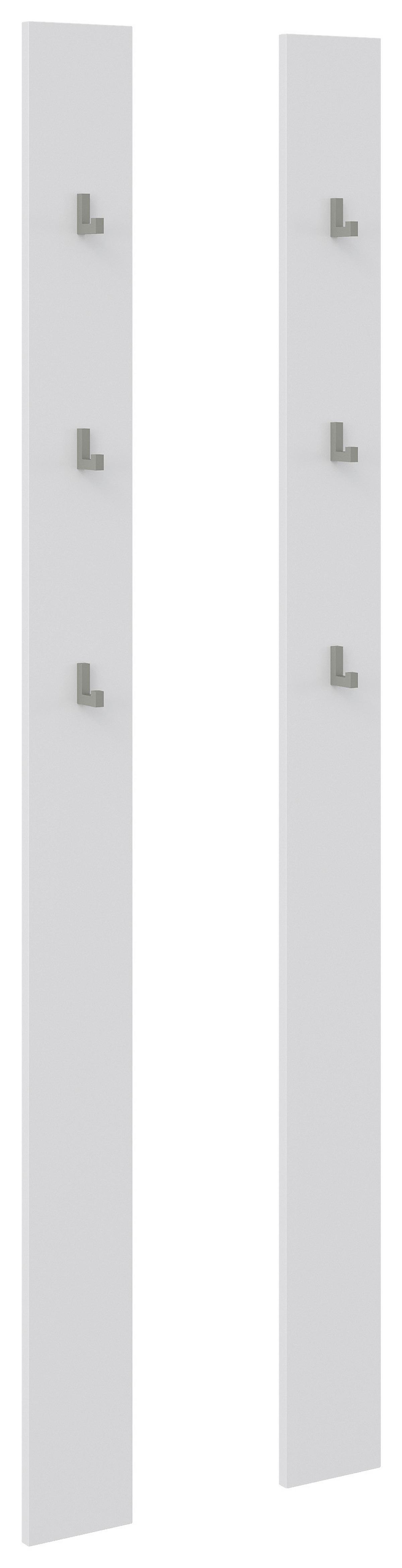 PANEL DO PRZEDPOKOJU LIV - biały, Konventionell, materiał drewnopochodny (26/165/1,6cm) - Xora