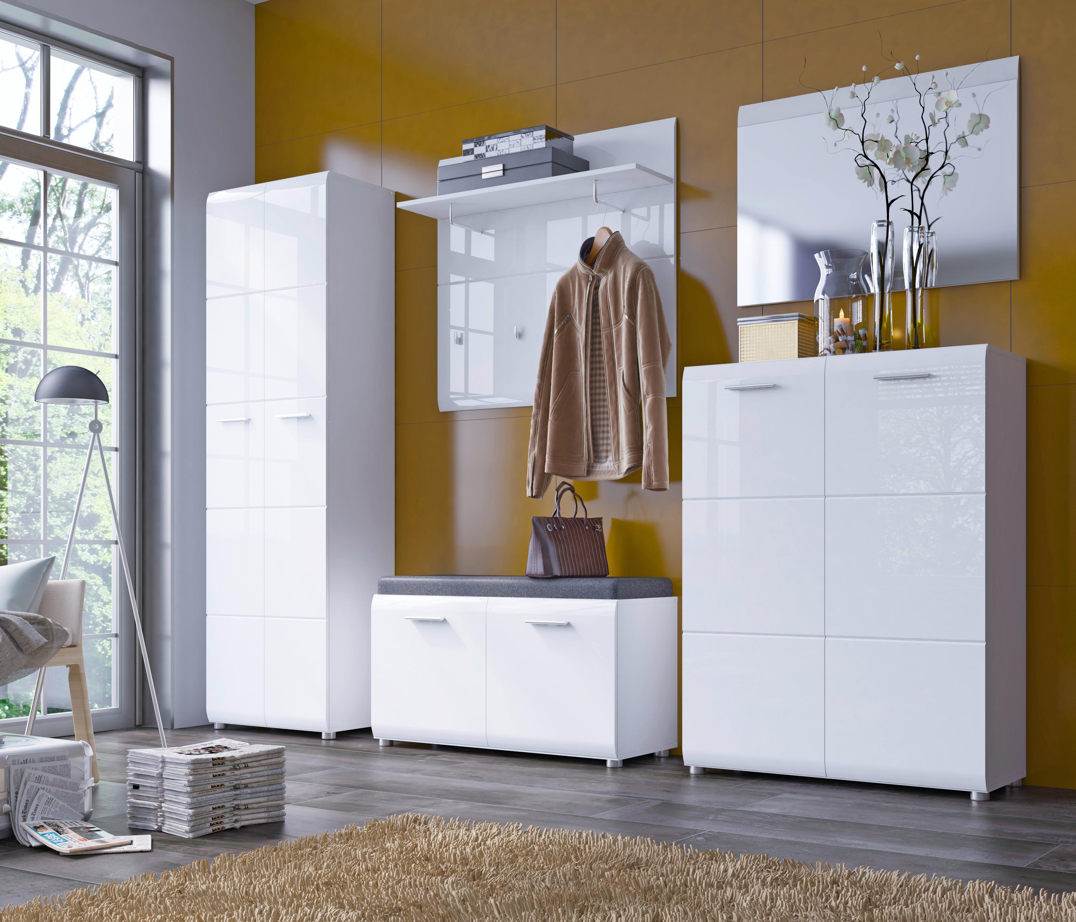 Garderobni Panel Merano - Moderno, drvni materijal (96/90/25cm) - Modern Living
