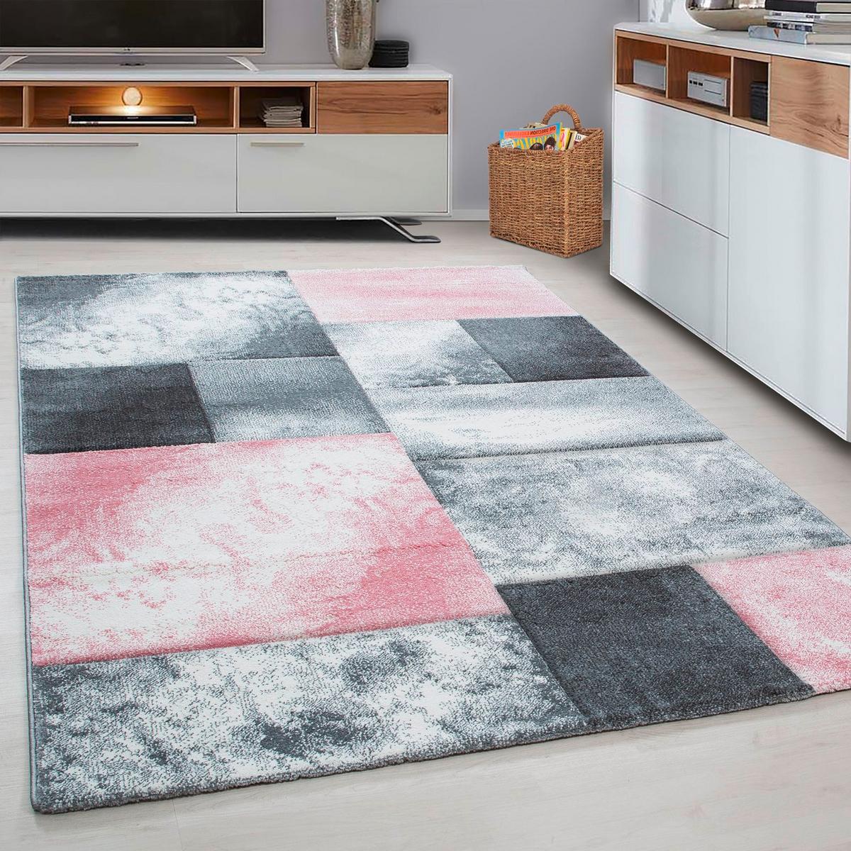 Läufer Hawaii Pink ca. 80x300cm - Pink, KONVENTIONELL, Textil (80/300cm)