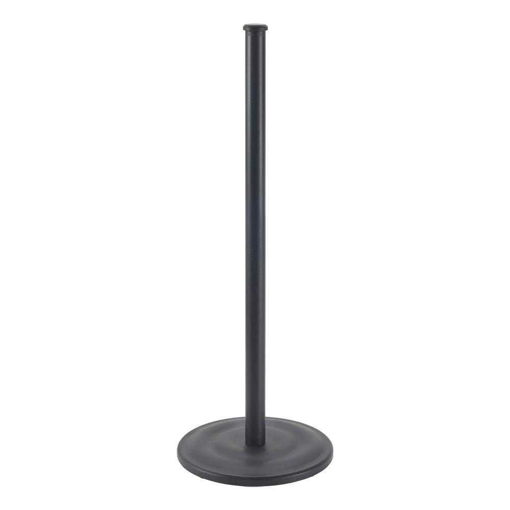 Wc-papír Tartó Lava - fekete, fém (16/46cm) - Metaltex