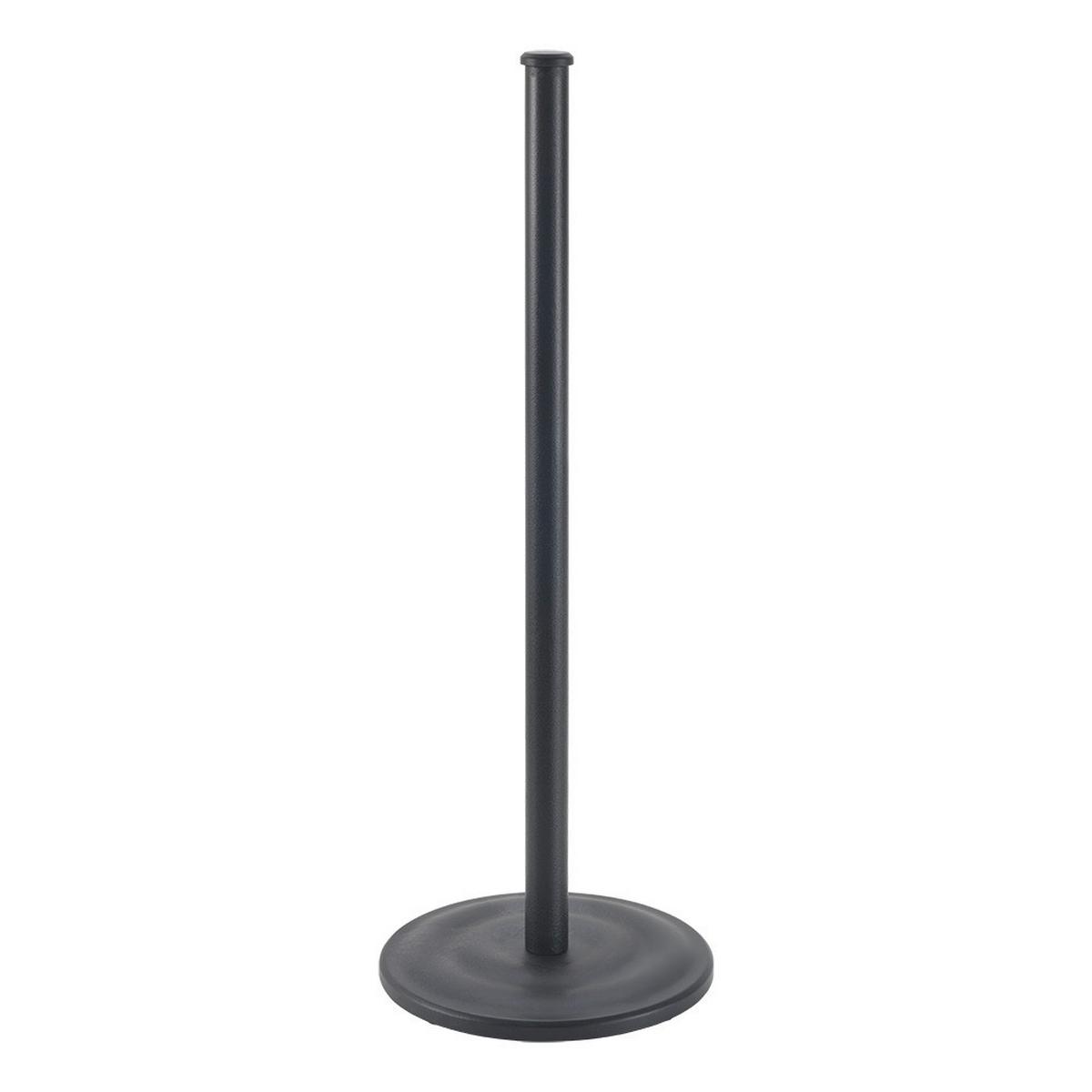 Wc-papír Tartó Lava - fekete, fém (16/46cm) - Metaltex