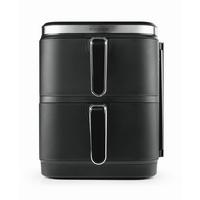 Heißluftfritteuse Kochwerk Schwarz max. 2800 Watt - Schwarz, MODERN, Kunststoff/Metall (38,7/30,3/31,9cm)