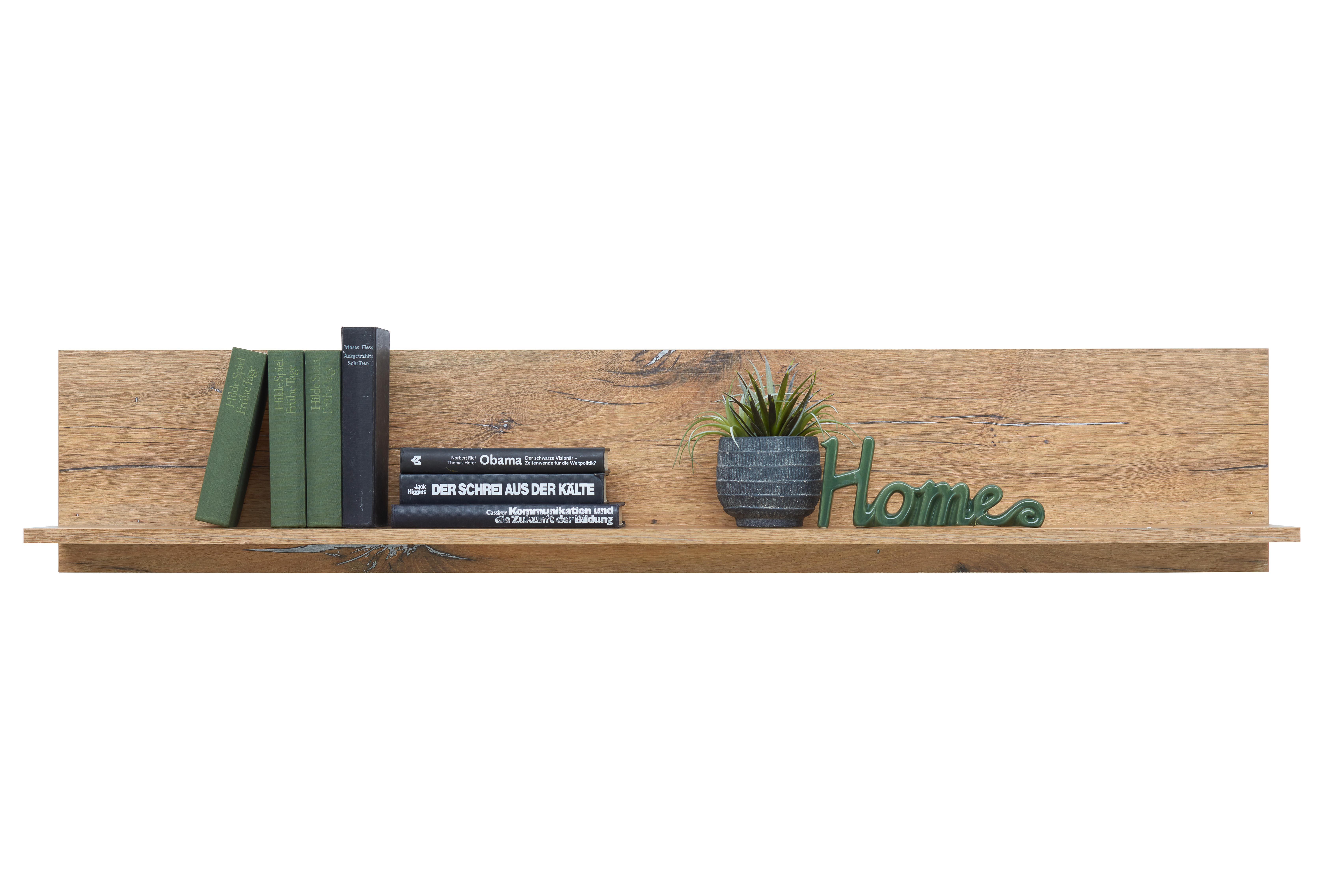 Zidna Polica Auris - Moderno, drvni materijal (135/25/25cm) - Modern Living