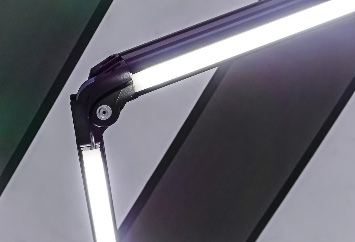 MARKISE ELEKTR. MARKISE 295X200 WEIß - Anthrazit/Hellgrau, MODERN, Kunststoff/Metall (200/20/295cm) - Gardenson