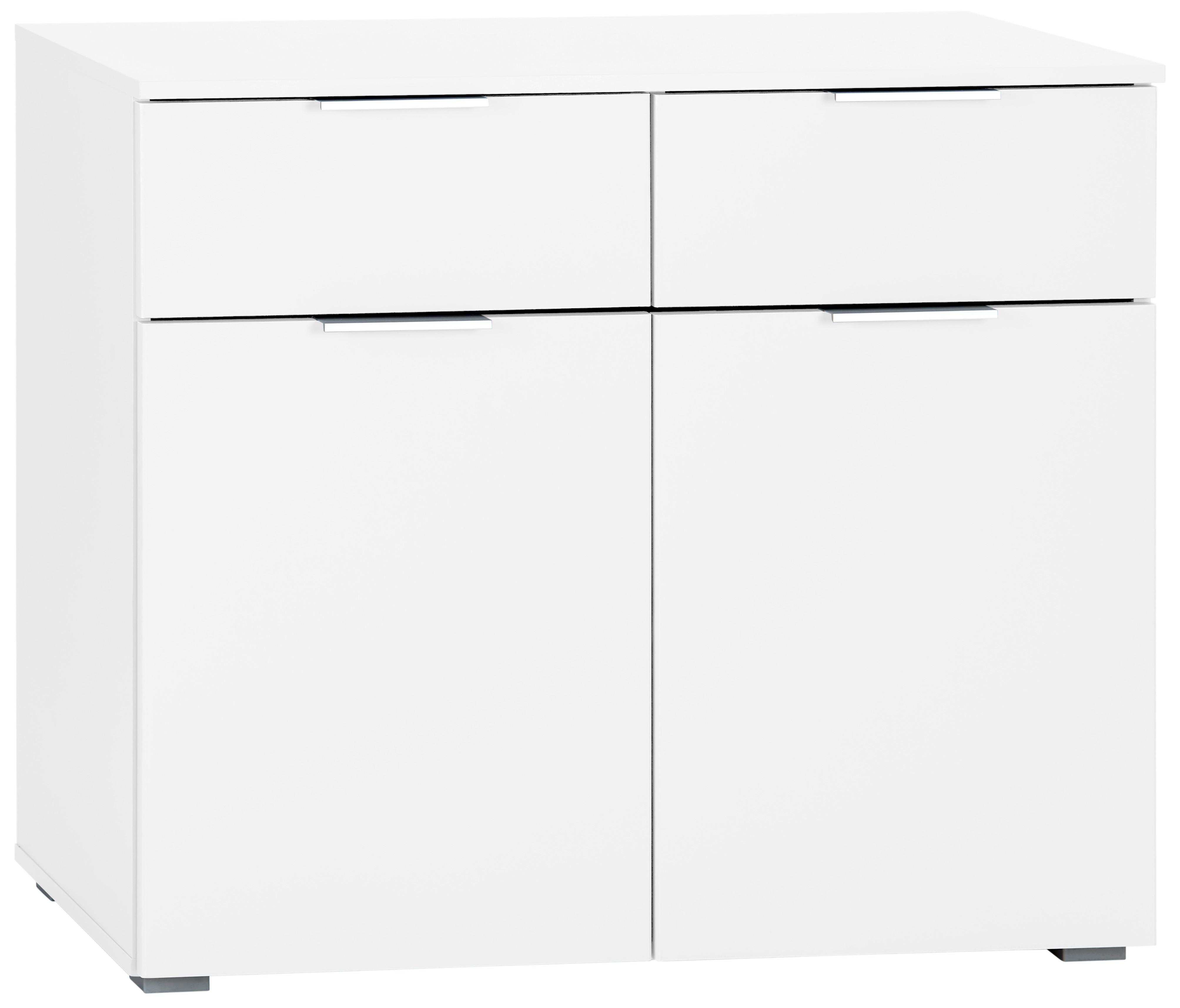 COMODA ALABAMA - alb, Modern, material pe bază de lemn (93/81/42cm) - Modern Living