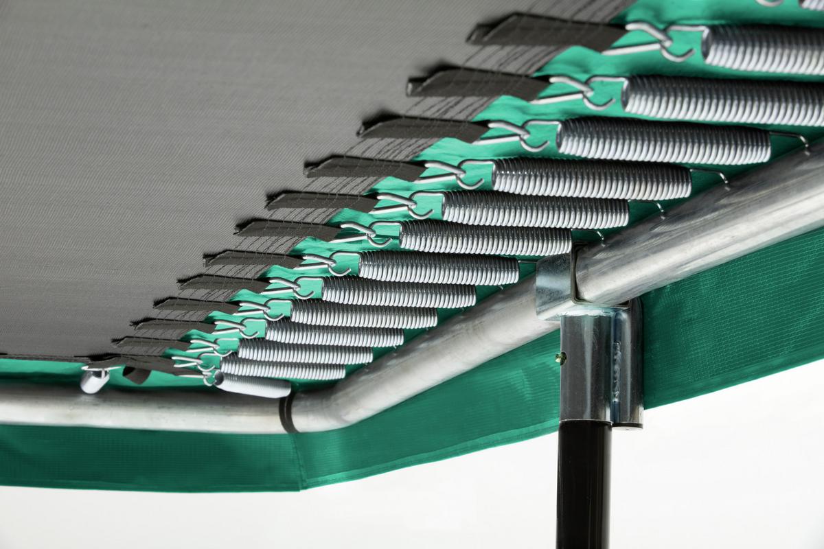 Trampolin Salta Comfort Grün - Grün, KONVENTIONELL (153/214cm) - Salta