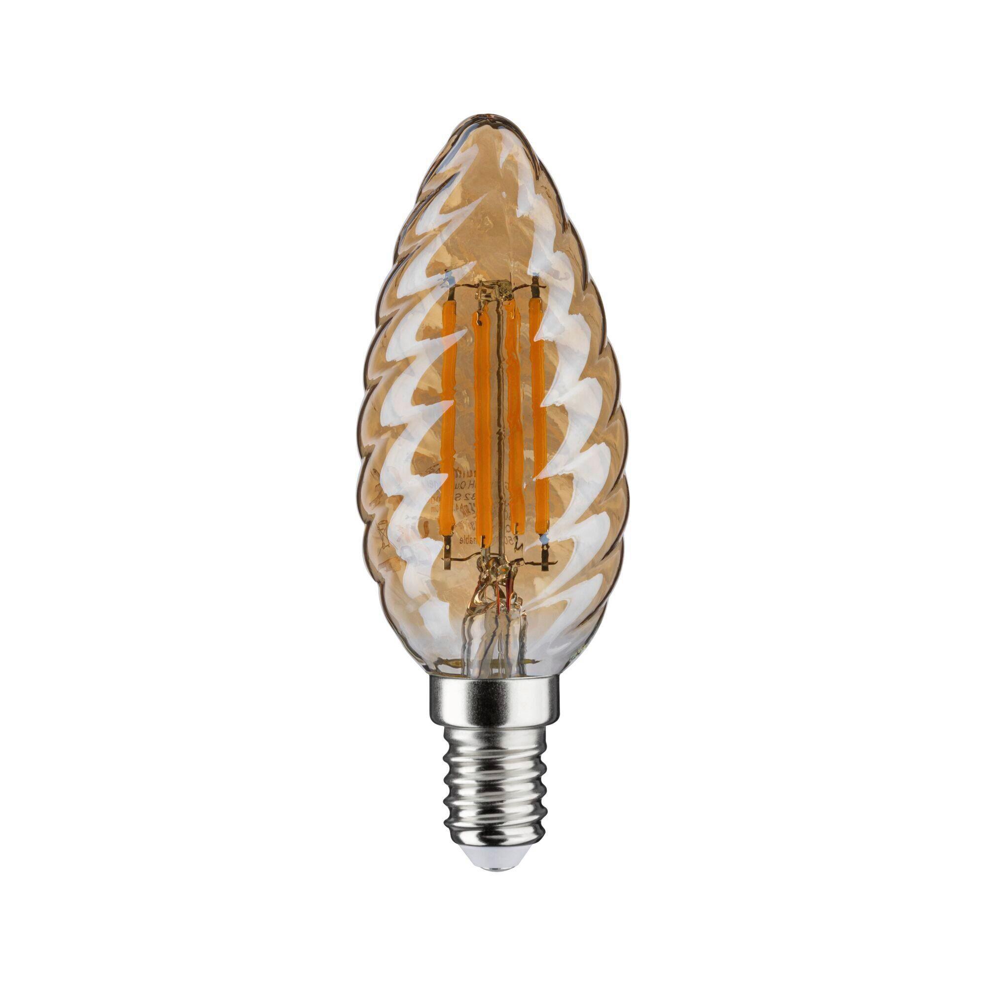 LED-Leuchtmittel 28709 max. 4,7 Watt - Goldfarben, Basics, Glas (9,8/3,5cm) - Paulmann