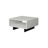 Couchtisch Hola ca. 60x32x60 cm Weiß/Anthr. - Anthrazit/Weiß, Design, Holzwerkstoff (60/32/60cm) - Livetastic