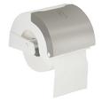 Toilettenpapierhalter Fm - Edelstahlfarben/Weiß, Kunststoff/Metall (16/13,5/10cm) - MÖMAX modern living
