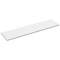 Stenska Polica Galileo 2, Kaljeno Steklo, 120x26 Cm - prozorno, Moderno, steklo (120/0,8/26cm)