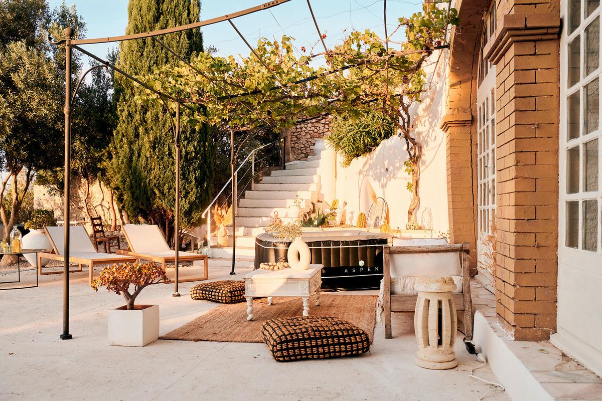 Whirlpool Netspa aufblasbar ca. 168x168x70 cm Schwarz - Schwarz, Basics, Kunststoff/Metall (168/168/70cm) - Atrigo