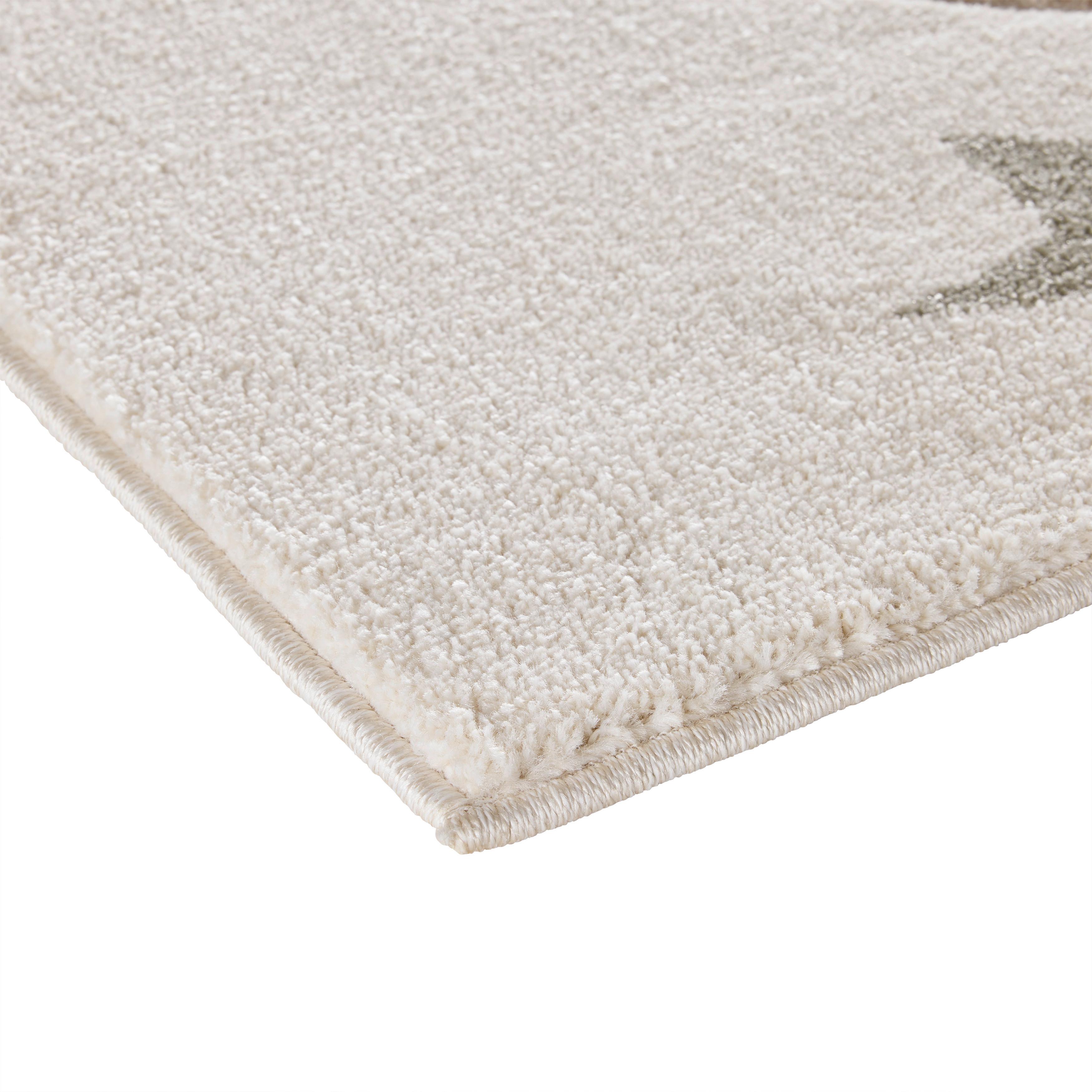 VÄVD MATTA BALLOON - cremefärgad, Klassisk, textil (120/170cm) - Mömax