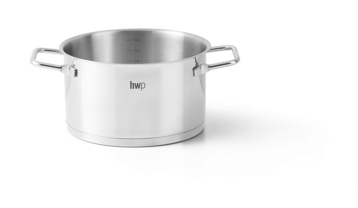 PAROWAR DO WARZYW PERFECT COOKING - kolor stalowy/przejrzysty, Basics, metal/szkło (20/25,5cm) - Homeware Profession.