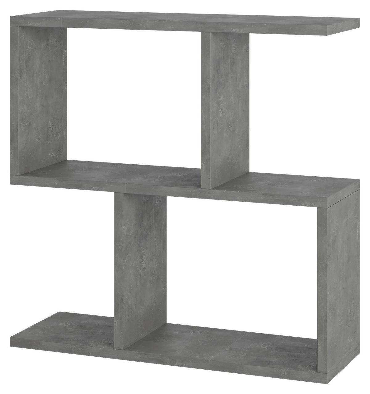 BEISTELLTISCH HOMEMANIA KAFFEETISCH - Grau, Design, Holzwerkstoff (60/20/60cm) - Livetastic