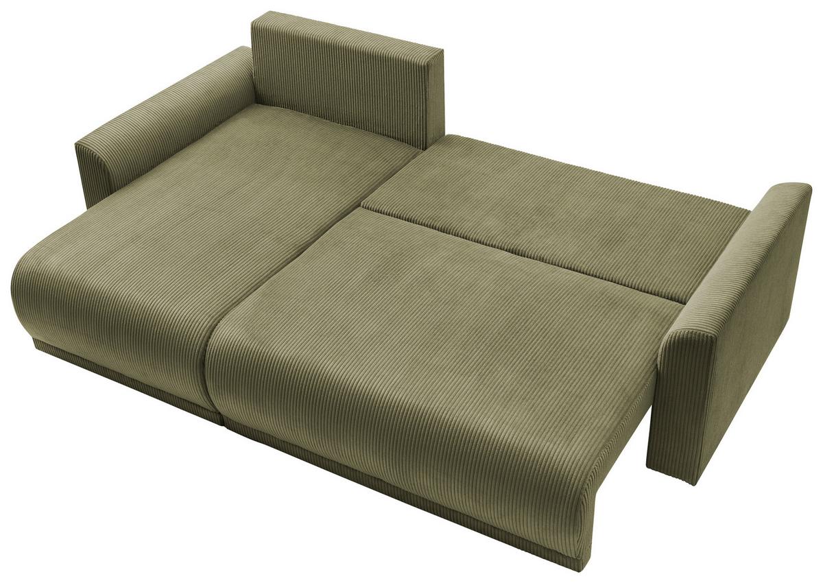 Coltar Kim - măsliniu, Modern, lemn (233/146cm) - Modern Living