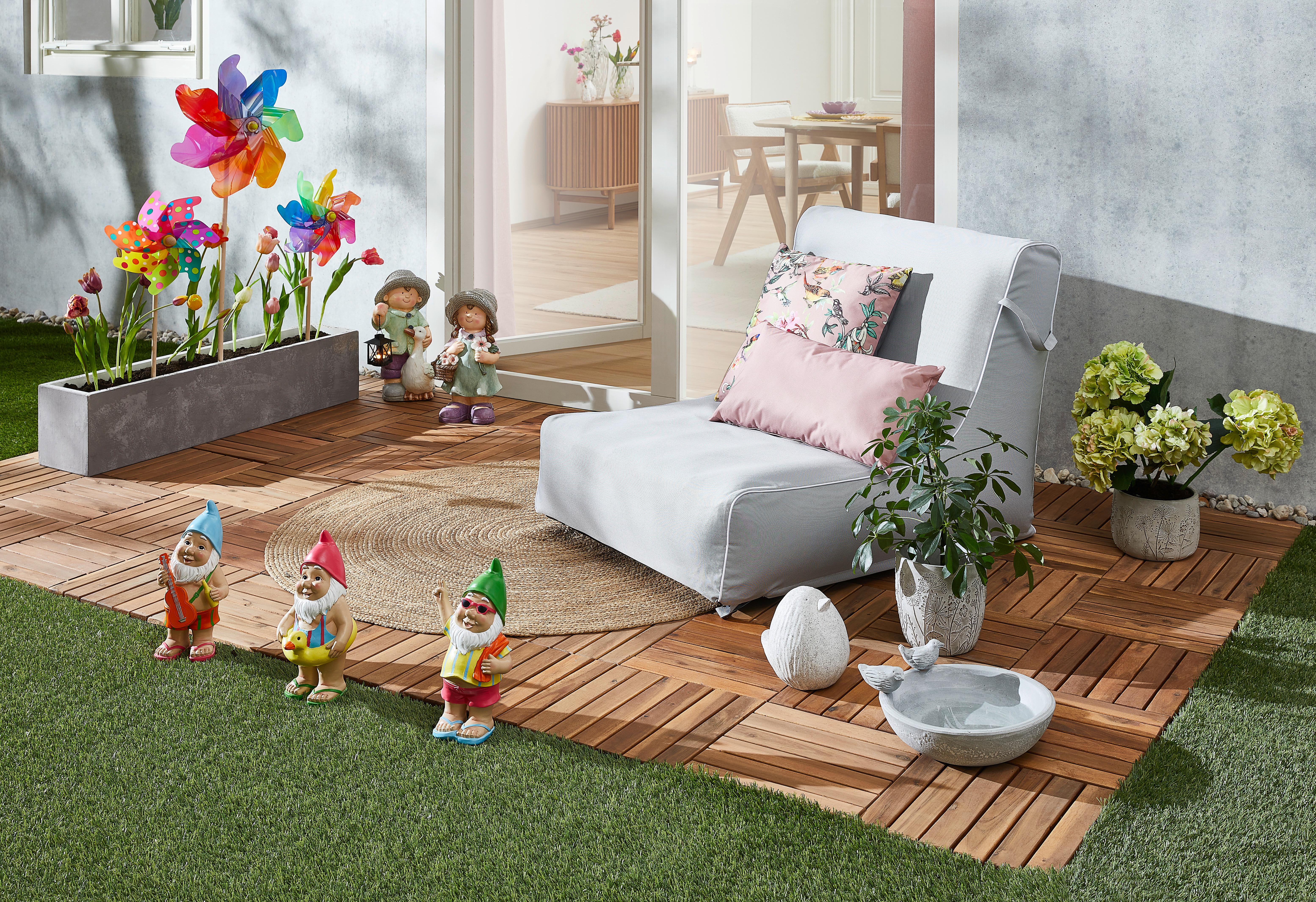 KWIAT DEKORACYJNY 804119 - zielony/jasnoróżowy, Lifestyle (20,00/20,00/60,00cm)