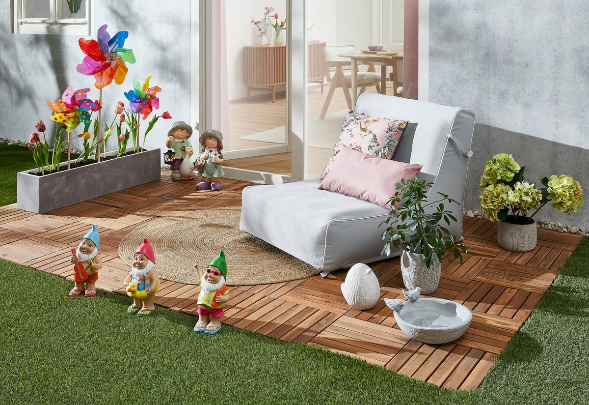 KWIAT DEKORACYJNY 804119 - zielony/jasnoróżowy, Lifestyle (20,00/20,00/60,00cm)