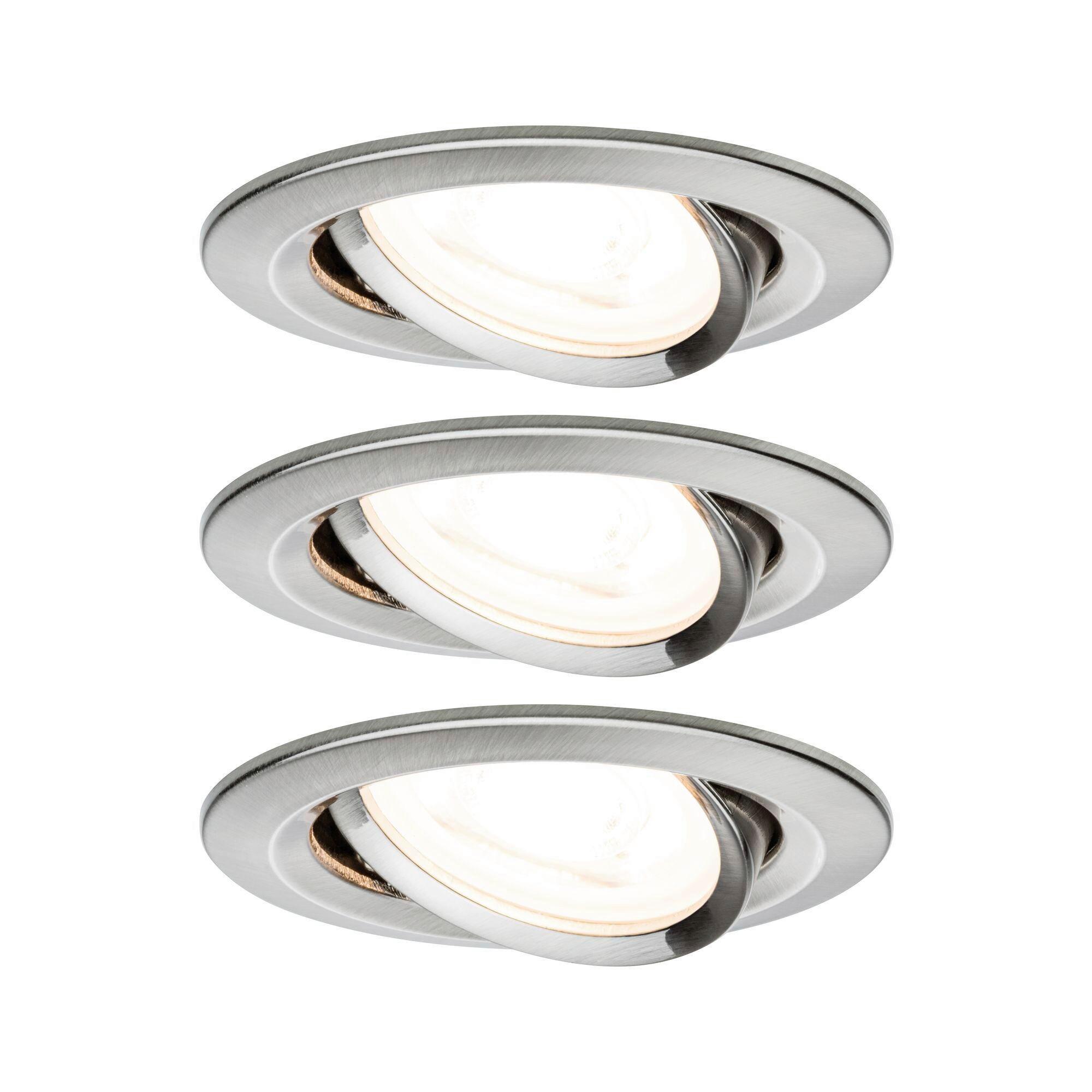 Deckenleuchte Nova max. 6,5 Watt, 3-teilig - Basics (8,4cm) - Paulmann